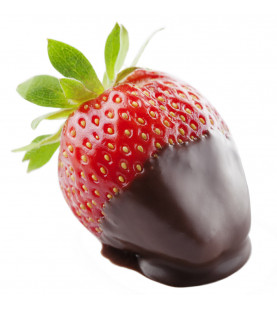 Strawberries dipped in Dark Chocolate