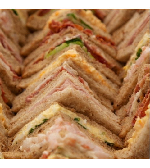 Vegetarian Premium Sandwich Platter 